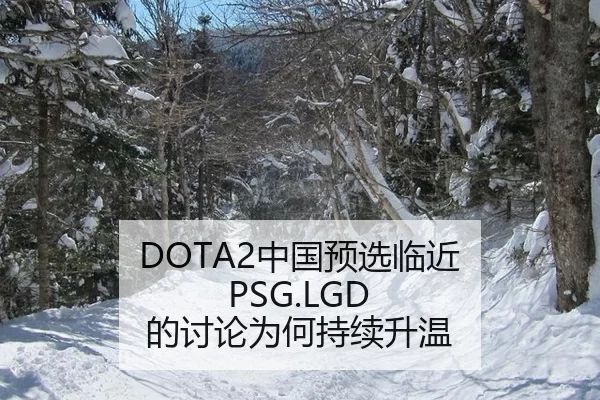 DOTA2中国预选临近 PSG.LGD 的讨论为何持续升温